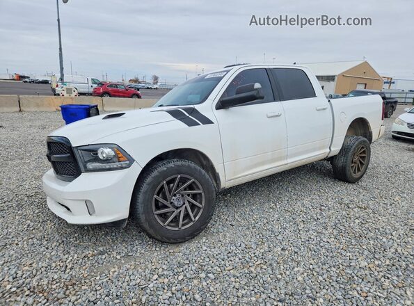 1C6RR7MTXJS259909 2018 RAM 1500 Белый Передняя левая четверть
