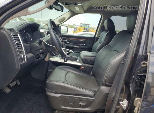 1C6RR7NMXGS303617 2016 RAM 1500 Черный Вид салона спереди