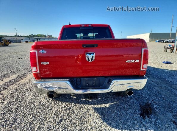 1C6RR7NT3GS137724 2016 RAM 1500 Red Widok z tyłu