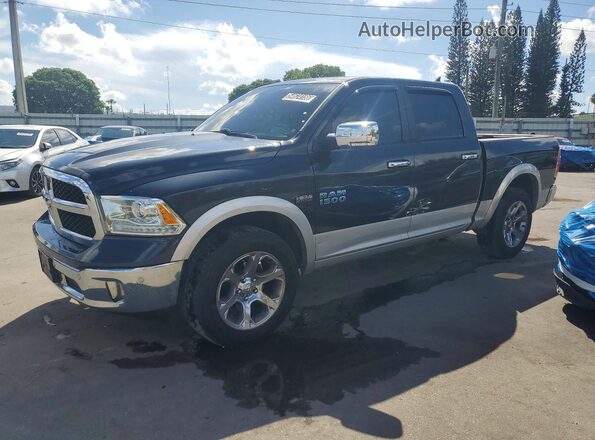 1C6RR7NT4JS148898 2018 RAM 1500 Black Առջևի ձախ երեք քառորդ տեսարան