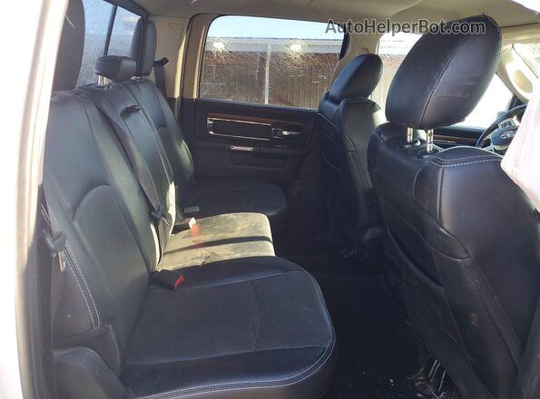 1C6RR7NT5HS820865 2017 RAM 1500 White Rear seats view