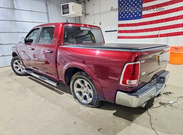 1C6RR7NT6JS250235 2018 RAM 1500 Бордовый Задняя левая четверть