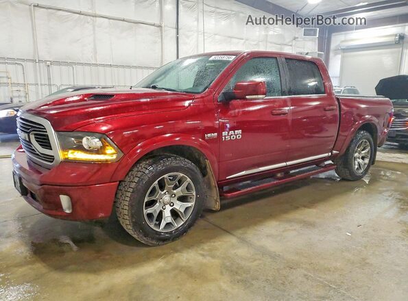 1C6RR7PT9JS113223 2018 RAM 1500 Maroon Przód lewy