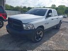 2018 Ram 1500 Tradesman  4x4 6'4 Box White vin: 1C6RR7ST0JS206347
