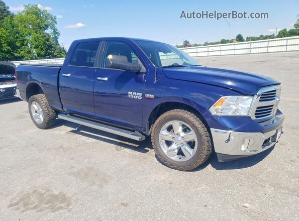 1C6RR7TT9JS302217 2018 RAM 1500 Blue Передня права чверть