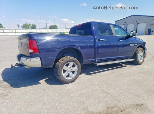1C6RR7TT9JS302217 2018 RAM 1500 Blue Задня права чверть