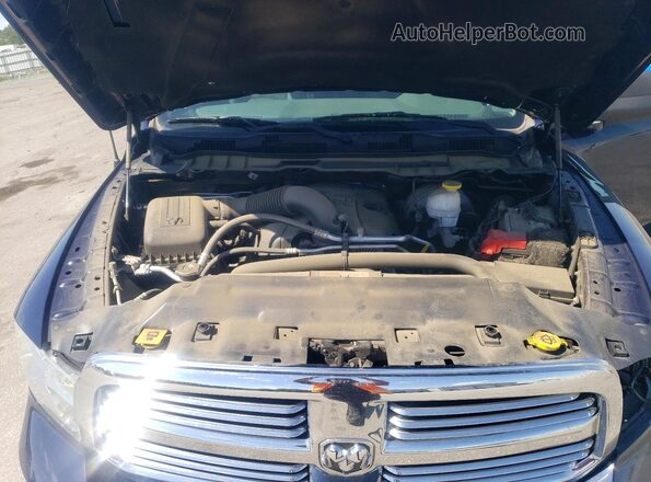 1C6RR7TT9JS302217 2018 RAM 1500 Blue Вид задньої частини салону