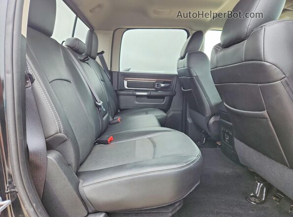 1C6RR7VT1GS280672 2016 RAM 1500 Black უკანა სავარძლების ხედი