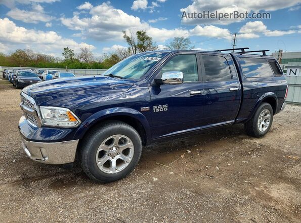 1C6RR7VT1JS133582 2018 RAM 1500 Blue წინა მარცხენა ხედი სამი მეოთხედიდან