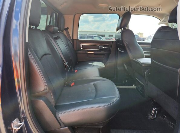 1C6RR7VT1JS133582 2018 RAM 1500 Blue უკანა სავარძლების ხედი