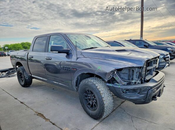 1C6RR7YT4JS196607 2018 RAM 1500 Charcoal Delantero derecho