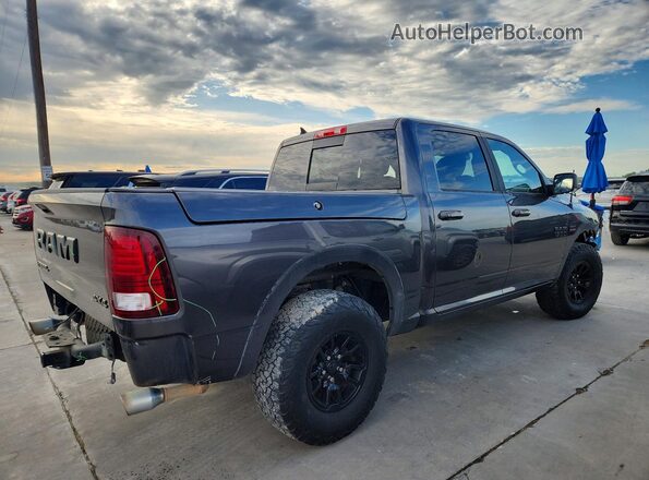 1C6RR7YT4JS196607 2018 RAM 1500 Charcoal Trasero derecho