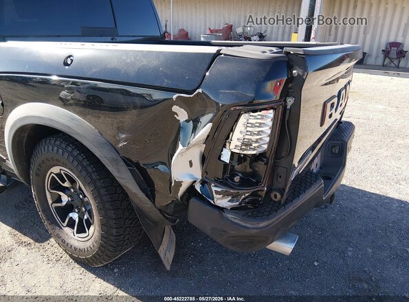 1C6RR7YT5HS502837 2017 RAM 1500 Black Widok z przodu