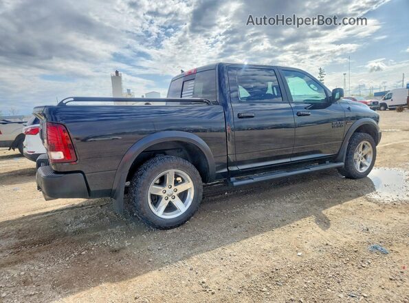 1C6RR7YT7JS204649 2018 RAM 1500 Black Tył prawy