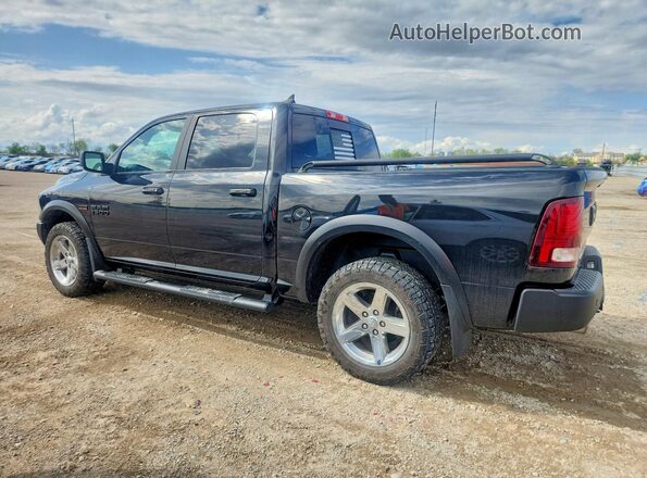 1C6RR7YT7JS204649 2018 RAM 1500 Black Tył lewy
