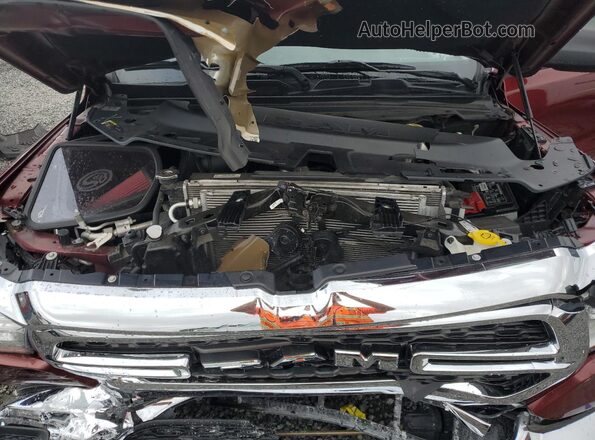 1C6RRECT2KN801011 2019 RAM 1500 Red Սալոնի հետևի տեսք