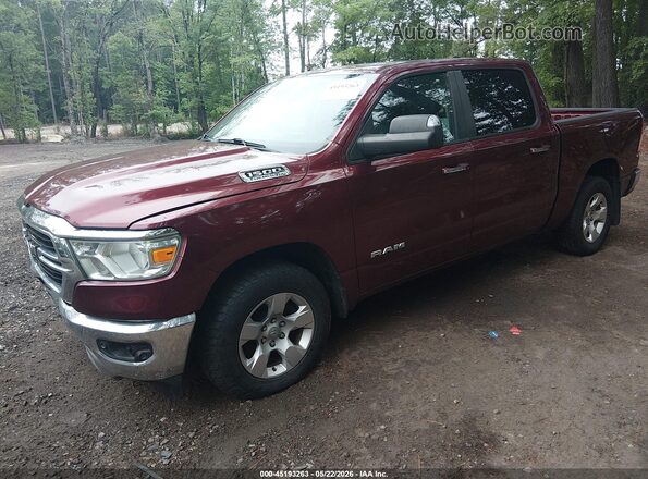 1C6RREFT5KN660916 2019 RAM 1500 Красный Передняя левая четверть