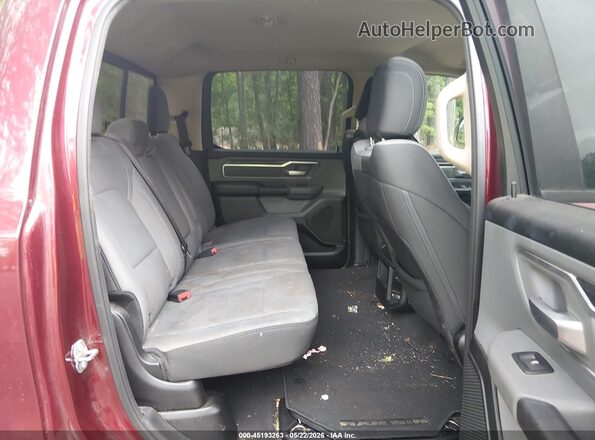 1C6RREFT5KN660916 2019 RAM 1500 Красный Вид наклейки с VIN-кодом