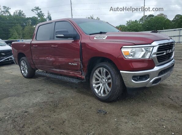 1C6RREFT5MN689738 2021 RAM 1500 Бордовый Передняя правая четверть