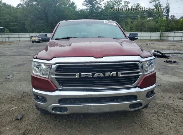 1C6RREFT5MN689738 2021 RAM 1500 Бордовый Вид спереди