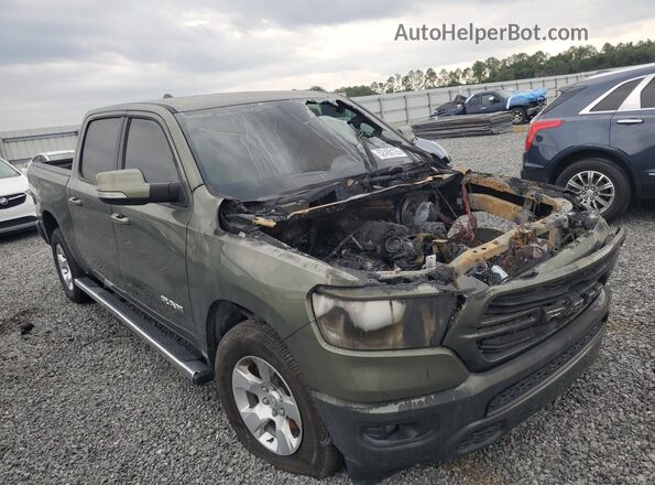 1C6RREFT9LN295383 2020 RAM 1500 Зеленый Передняя правая четверть