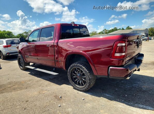 1C6RREHT4NN399134 2022 RAM 1500 Burgundy Trasero izquierdo