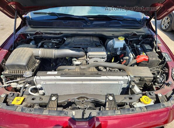 1C6RREHT4NN399134 2022 RAM 1500 Burgundy Vista interior trasera