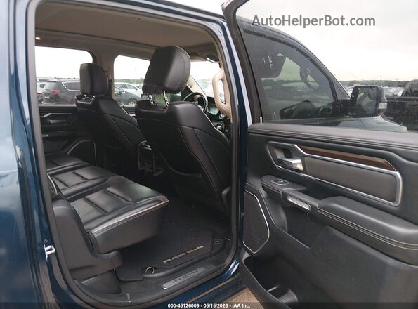 1C6RREJT7MN608679 2021 RAM 1500 Blue VIN კოდის სტიკერის ხედი