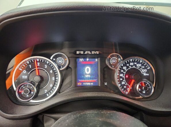 1C6RRFCG6NN365213 2022 RAM 1500 Белый Вид щитка приборов