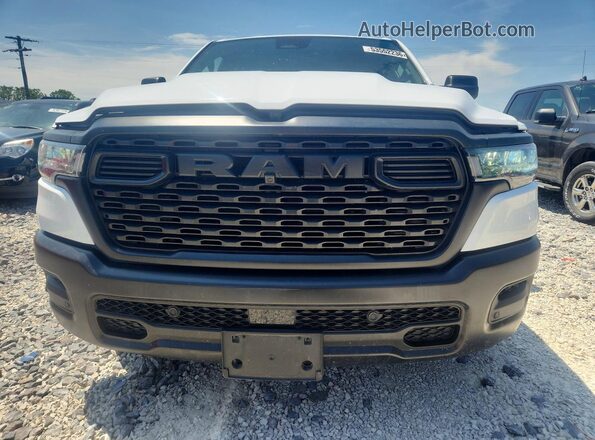 1C6RRFCG8SN634873 2025 RAM 1500 White წინა ხედი
