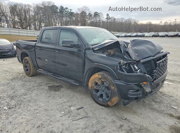 1C6RRFFG1SN503585 2025 RAM 1500 Черный Передняя правая четверть