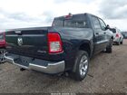 2019 Ram 1500 Big Horn/lone Star  4x4 5'7 Box Черный vin: 1C6RRFFG5KN819054