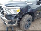 2019 Ram 1500 Big Horn/lone Star  4x4 5'7 Box Черный vin: 1C6RRFFG5KN819054