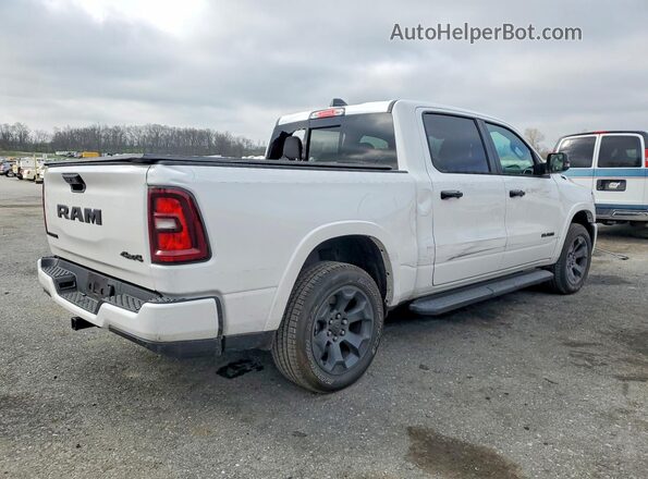 1C6RRFFG8SN194813 2025 RAM 1500 Белый Задняя правая четверть