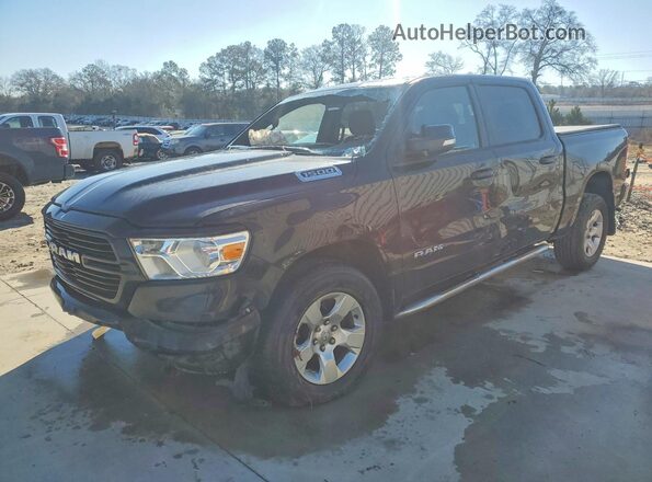 1C6RRFFG9LN286689 2020 RAM 1500 Черный Передняя левая четверть