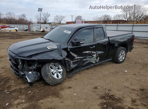 1C6SRFBT0MN527366 2021 RAM 1500 Черный Передняя левая четверть