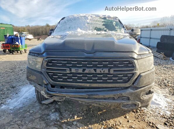 1C6SRFBT0NN137059 2022 RAM 1500 Black Front view