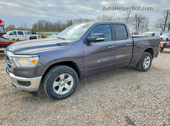 1C6SRFBT2KN764289 2019 RAM 1500 Серый Передняя левая четверть
