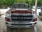 2022 Ram 1500 Big Horn Maroon vin: 1C6SRFBT2NN109912 Damage: Hood, Chipped, 1