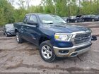 2020 Ram 1500 Big Horn  4x4 6'4 Box Синий vin: 1C6SRFBT8LN190489