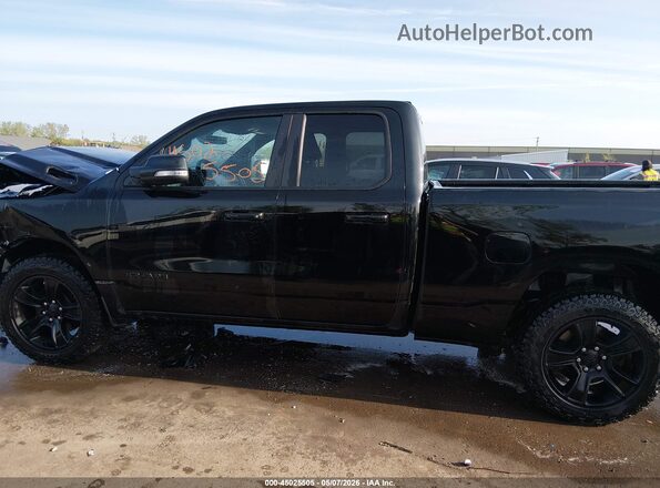 1C6SRFBTXMN558558 2021 RAM 1500 Черный Панорамный вид салона 360°