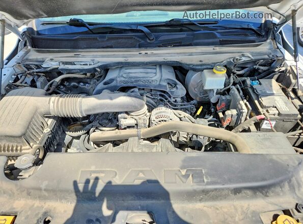 1C6SRFCT2MN671659 2021 RAM 1500 Белый Вид задней части салона