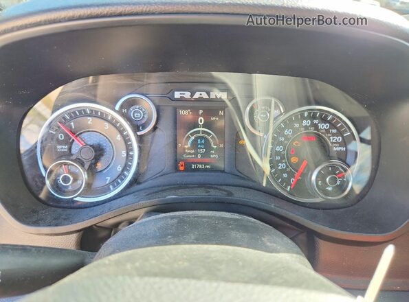 1C6SRFCT2RN144311 2024 RAM 1500 Черный Вид щитка приборов