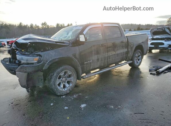 1C6SRFFP6SN607605 2025 RAM 1500 Черный Передняя левая четверть