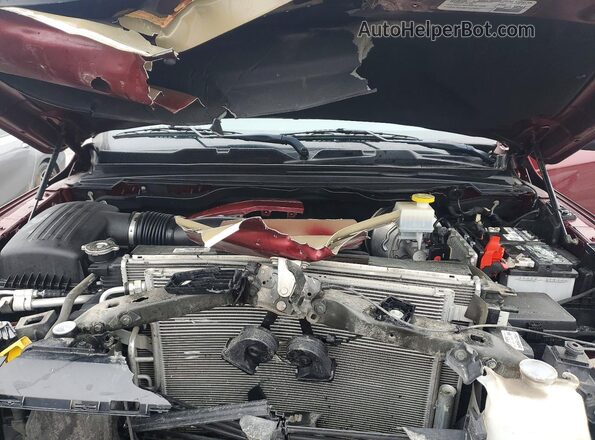 1C6SRFFT2MN565823 2021 RAM 1500 Бордовый Вид задней части салона