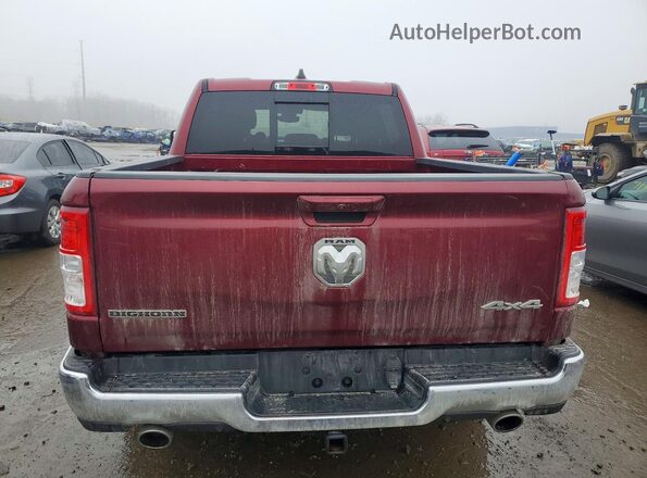 1C6SRFFT2MN565823 2021 RAM 1500 Бордовый Вид сзади