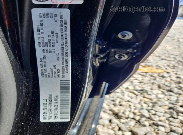 1C6SRFFT2NN428804 2022 RAM 1500 Черный Вид наклейки с VIN-кодом