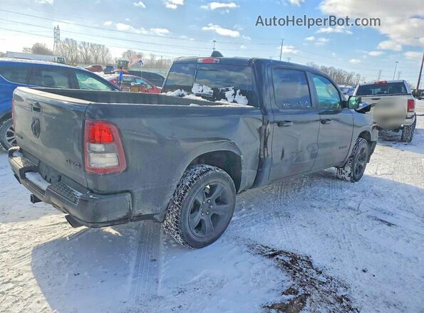 1C6SRFFT3MN651304 2021 RAM 1500 Черный Задняя правая четверть
