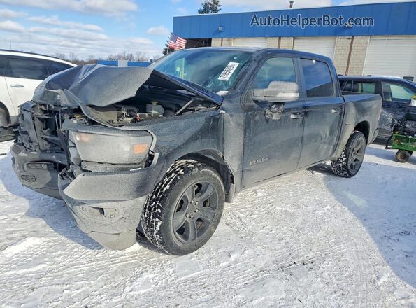 1C6SRFFT3MN651304 2021 RAM 1500 Черный Передняя левая четверть