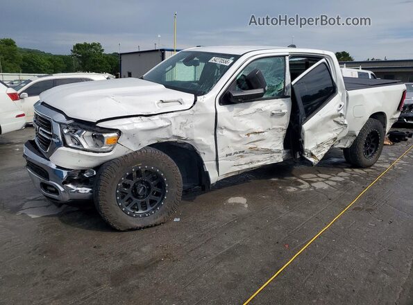 1C6SRFFT4KN600326 2019 RAM 1500 Белый Передняя левая четверть